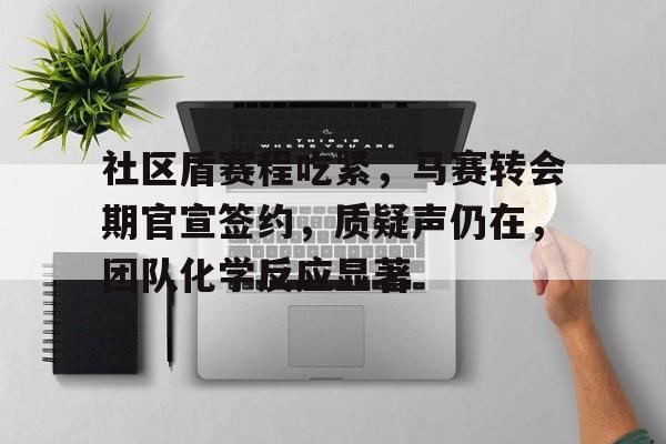 NG体育社区盾赛程吃紧，马赛转会期官宣签约，质疑声仍在，团队化学反应显著的简单介绍